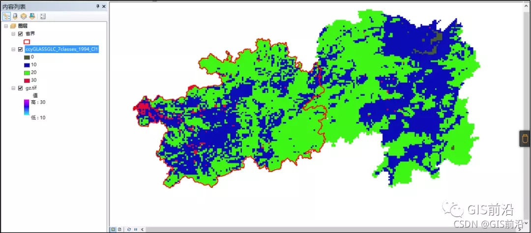 边界数据存在锯齿？ArcGIS如何裁剪？_栅格数据_03