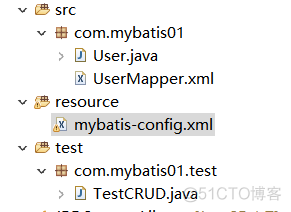 JSP-MyBatis（一）入门以及org.apache.ibatis.exceptions.PersistenceException: 报错_xml_03