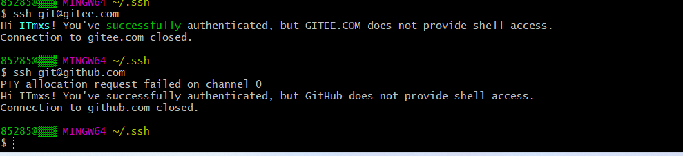 Git SSH Key 生成并添加到github/gitee步骤#yyds干货盘点#_代码管理工具_06