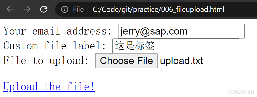 不使用任何框架，手写纯 JavaScript 实现上传本地文件到 ABAP 服务器_云平台_03