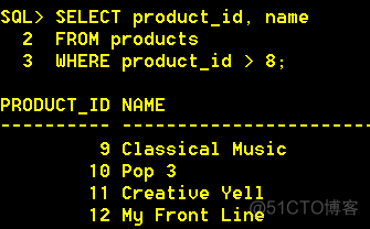 查询列Oracle基础——第六章 查询_查询语句_13