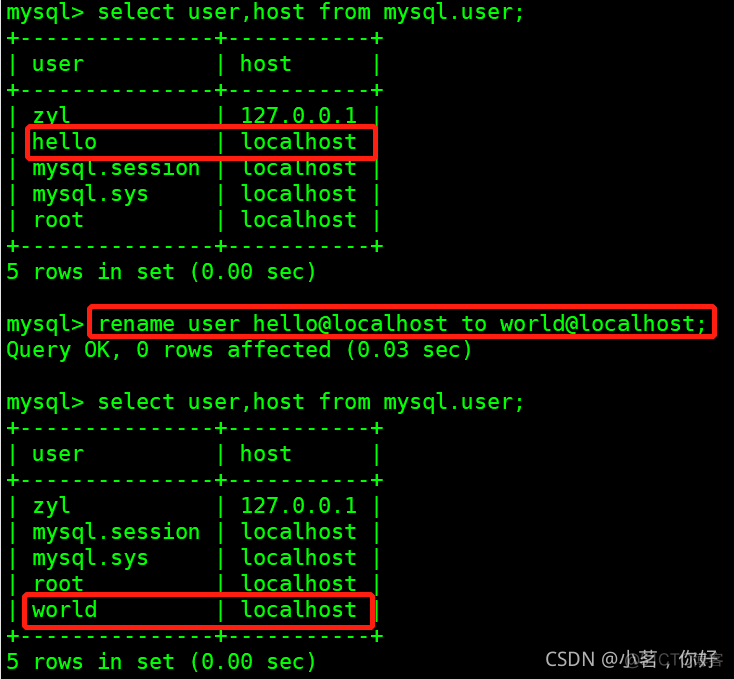 mysql/mariadb知识点总结 之 用户管理语句_select_10