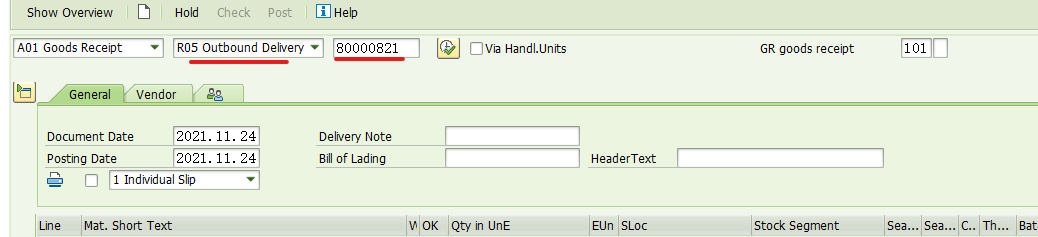 SAP MM 公司间退货STO流程后勤部分简述_公司间退货STO_05