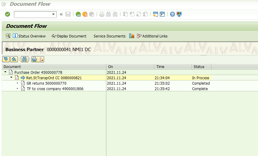 SAP MM 公司间退货STO流程后勤部分简述_复选框_08