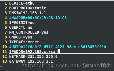 Xshell连接虚拟机的问题和解决办法、、vim /etc/sysconfig/network-scripts/ifcfg-eth0 配置项_java