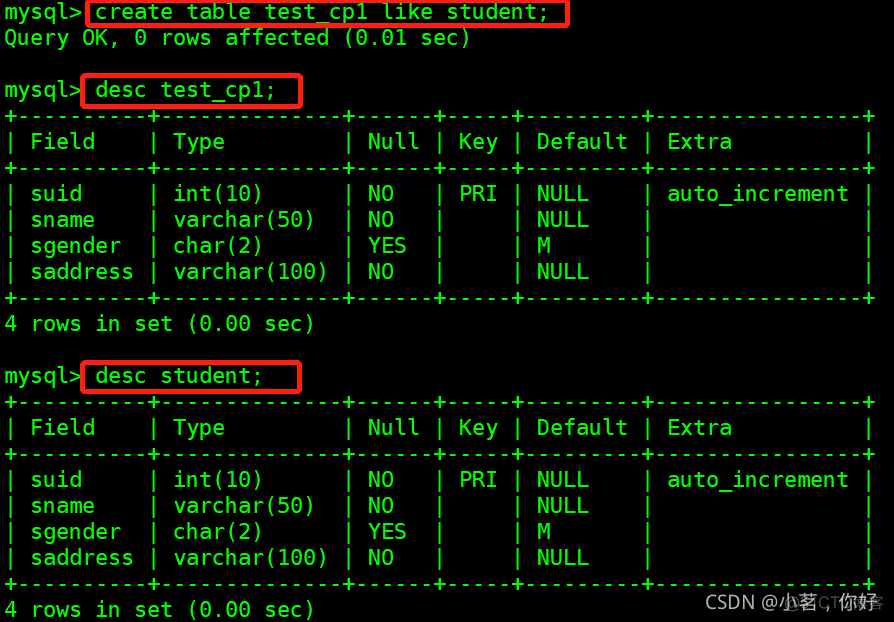 mysql/mariadb知识点总结 之 表管理语句_字段_10