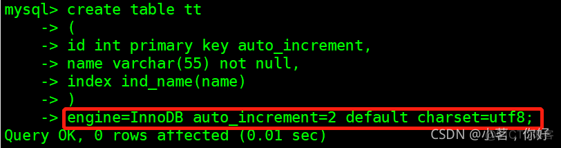 mysql/mariadb知识点总结 之 表管理语句_主键_11