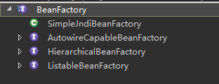 Spring ApplicationContext 和BeanFactory源码分析学习_类继承_02