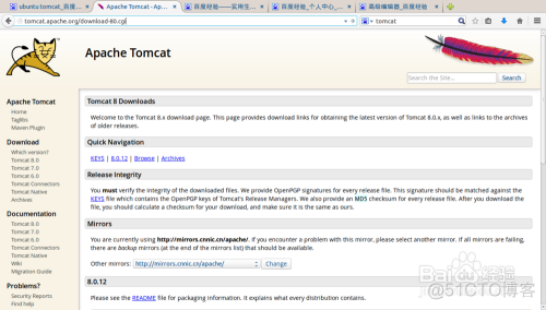Ubuntu14.04安装和配置Tomcat8.0.12(转）_java_02