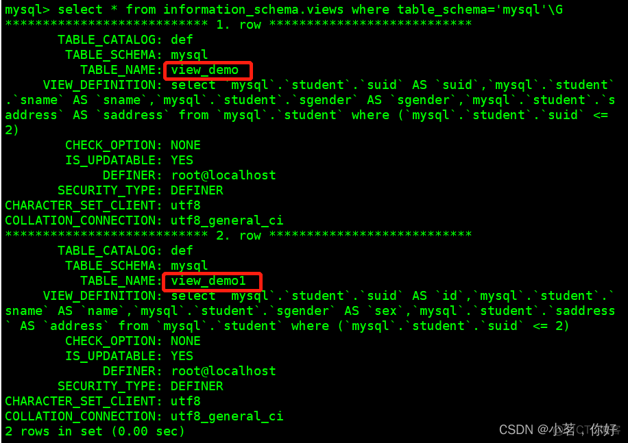 mysql/mariadb知识点总结 之 视图管理语句_字段_05