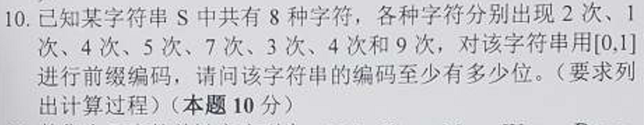 2019年内大892数据结构部分参考答案_内蒙古大学