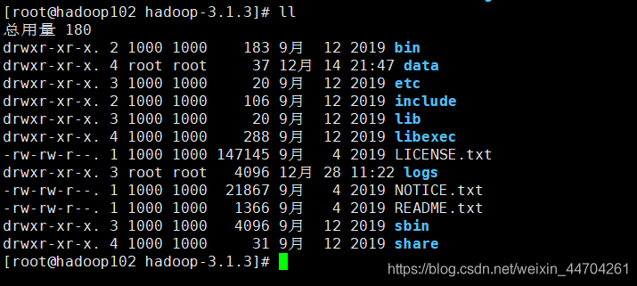 大数据-hadoop3.1.3的安装（二）_hdfs