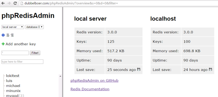 Redis 在线管理工具（phpRedisAdmin）介绍_php