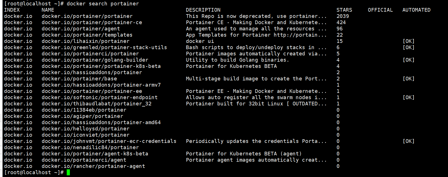 可视化管理Docker容器(portainer)_portainer