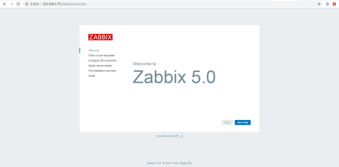 CentOS 7 下 Zabbix 5.0 部署详解_数据库_02