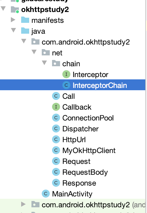 OkHttp框架设计<三>---手写OkHttp拦截器链_android_03