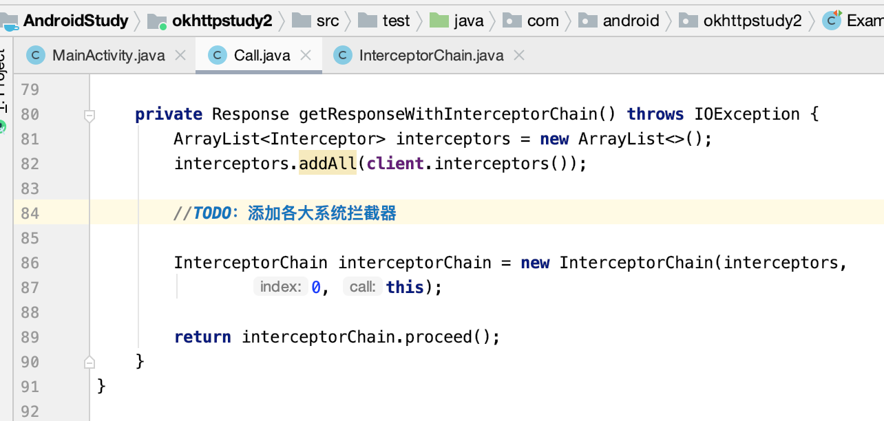 OkHttp框架设计<三>---手写OkHttp拦截器链_java_04
