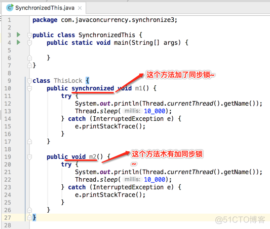 java线程基础巩固---通过实验分析This锁和Class锁的存在_静态代码块