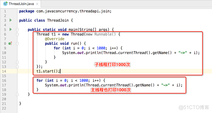 java线程基础巩固---分析Thread的join方法详细介绍，结合一个典型案例_主线程_02