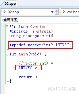 标准库类型之vector_#include_16