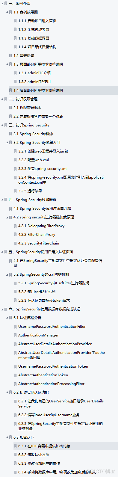 【全新彩色版】首推Spring Security速成笔记太香了！认证授权一键搞定_java后端