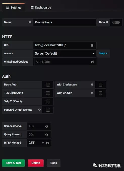 Prometheus+InfluxDB+Grafana 打造高逼格监控平台！_linux_17