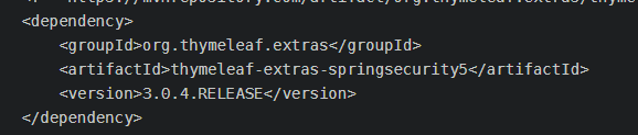 springboot2整合spring Security+thymeleaf_maven