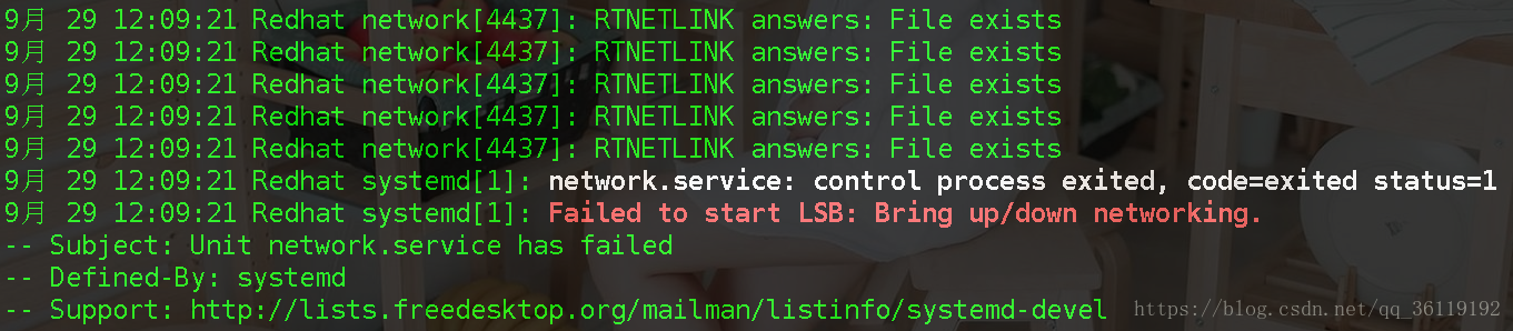 redhat-failed-to-start-lsb-bring-up-down-networking