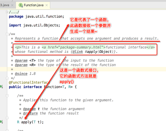 java8学习之Lambda表达式继续探讨&Function接口详解_函数式接口_02