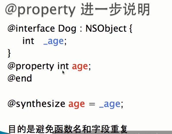 Dot syntax，@property，@synthesize_头文件_04