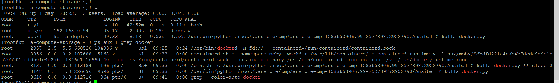 kolla-ansible -i multinode bootstrap preckeck deploy_linux_26