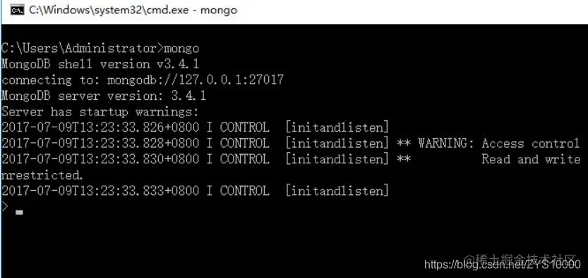 MongoDB 常用增删改查语句_前端