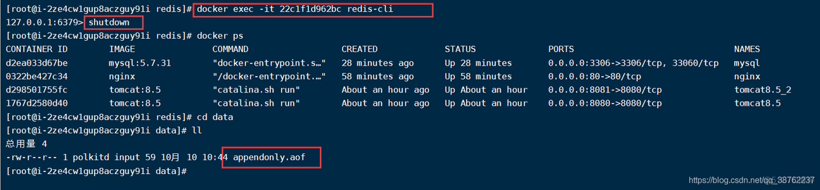 【Docker学习】6、使用 Docker 搭建 Redis 环境_redis_05