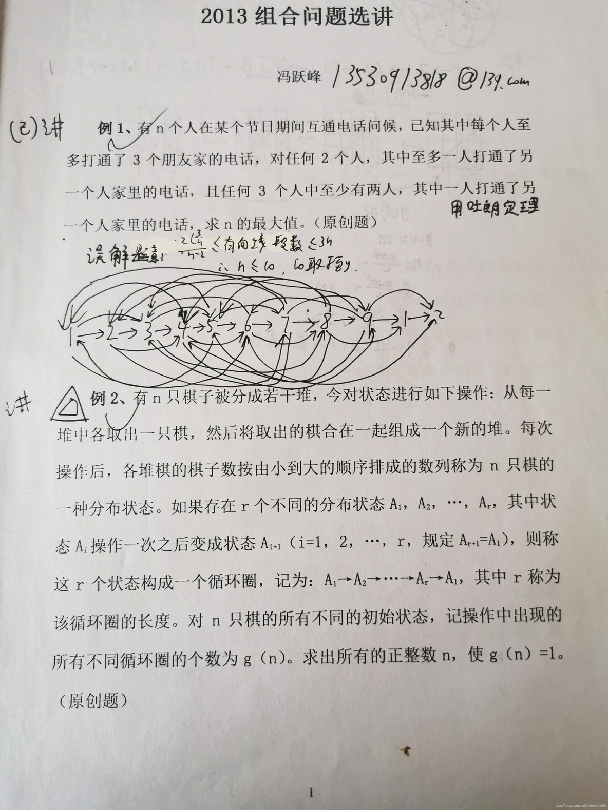 全国高中数学联赛_几何学