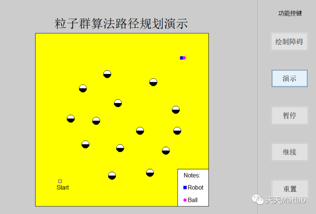 【路径规划】基于粒子群算法求解机器人动态路径规划Matlab代码_路径规划_02