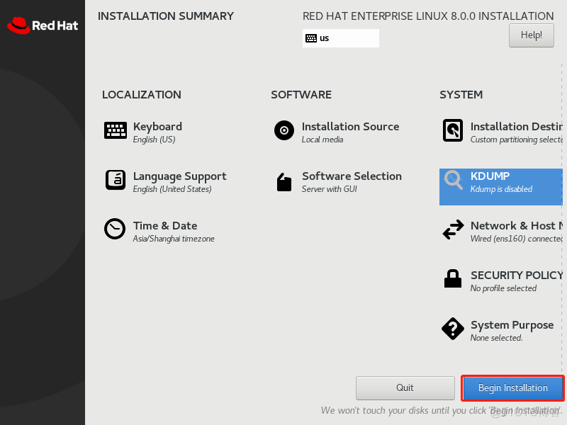 Red Hat Enterprise Linux 8.0 安装_大数据_27