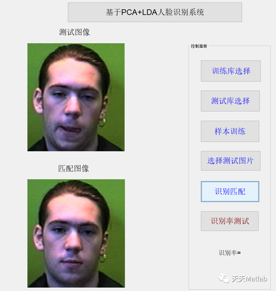 【图像识别】基于PCA+LDA算法人脸识别matlab代码_fish_02