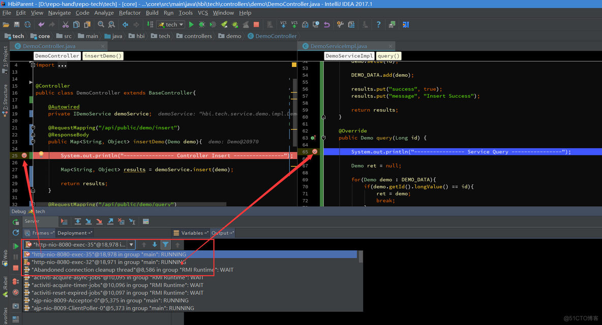 在Intellij IDEA中使用Debug_ide_31