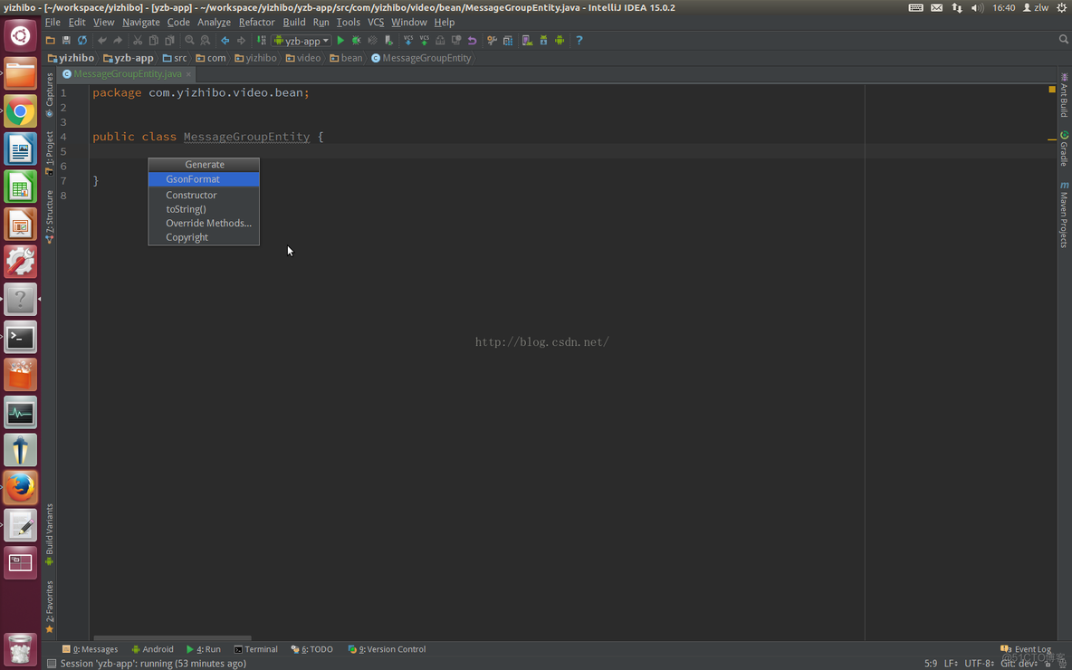 Android studio 插件之 GsonFormat (自动生成javabean)_As插件GsonFormat