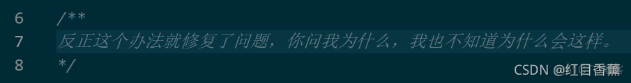 程序员——令人喷饭的代码注释_java_06