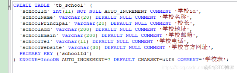 MySQL练习sql脚本(某校学生管理系统版本)_mysql_05