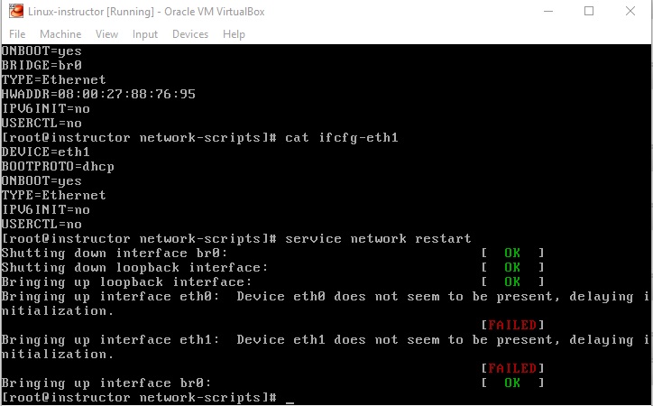 VirtualBox network / study environment setup for RHEL_php_06