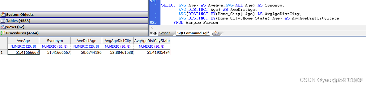 第二章 SQL聚合函数 AVG_字段_06