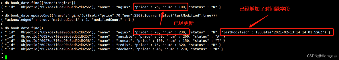 MongoDB数据库增删改查基本使用_数据_10