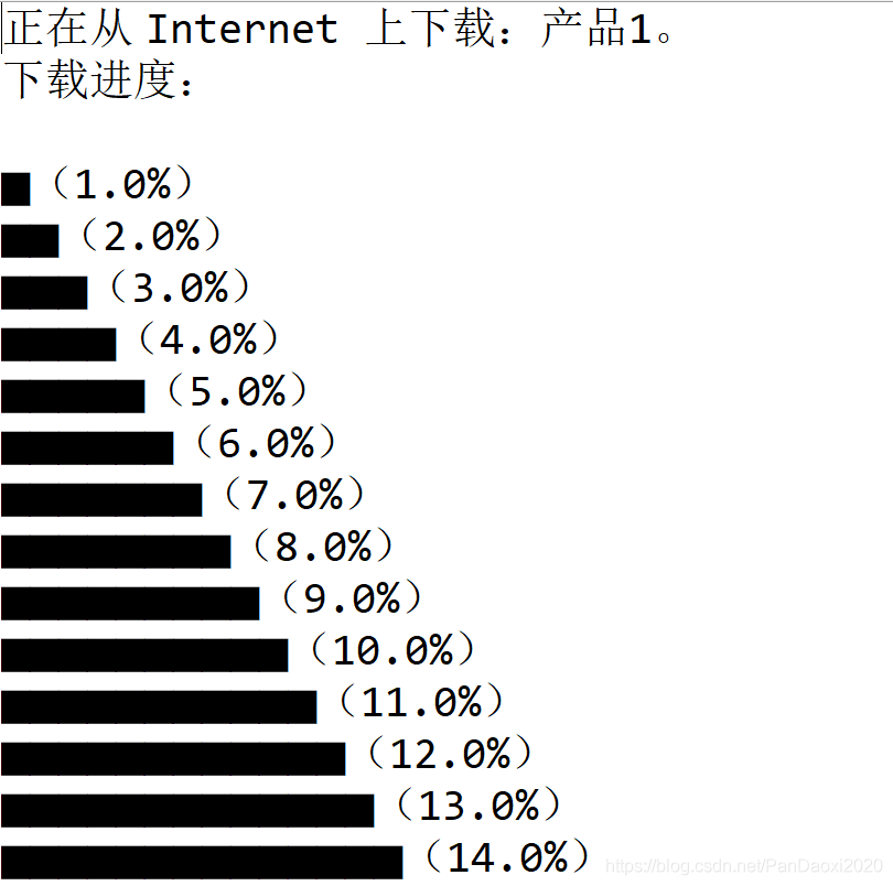 使用Python做出进度条的效果_嵌套