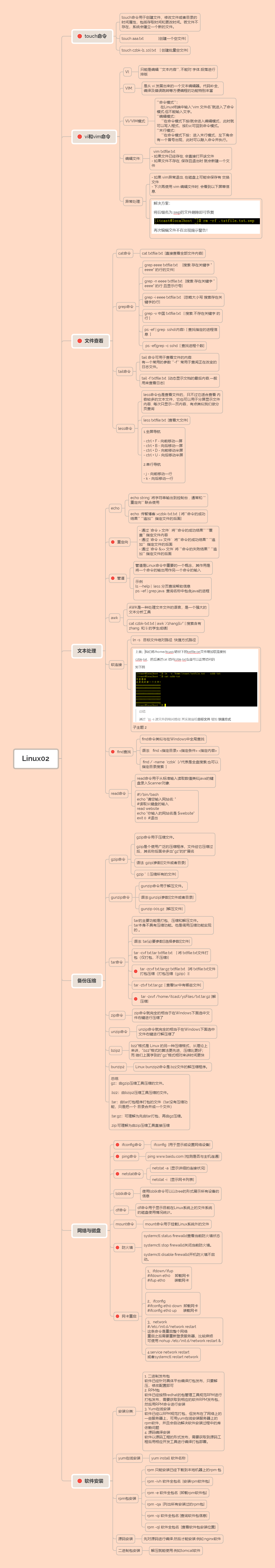 Linux基础 Linux 常用命令 Touch命令 Vi和vim命令 文件查看命令 文本处理命令 备份压缩命令 网络与磁盘命令 软件安装命令 51cto博客 Linux常用命令