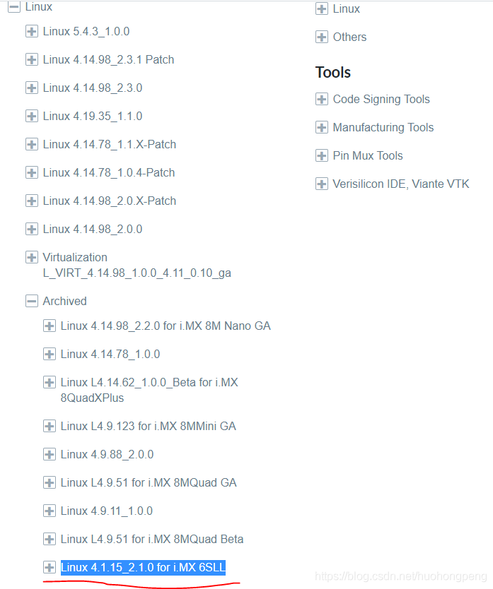 NXP IMX6ULL老版本源码下载方法_IMX6 uboot_02