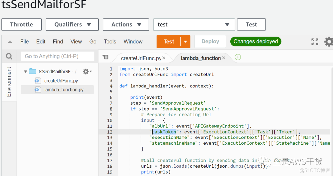 AWS CICD Step Function 上篇 邮件审批_json_12