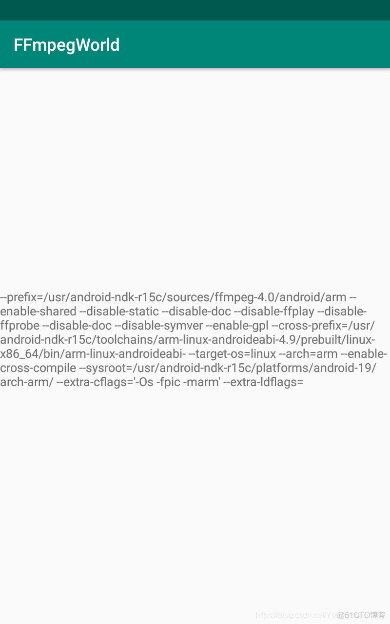 NDK开发FFmpeg之HelloWorld_android_02
