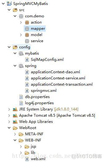 springmvc和mybatis整合工程搭建_spring_08